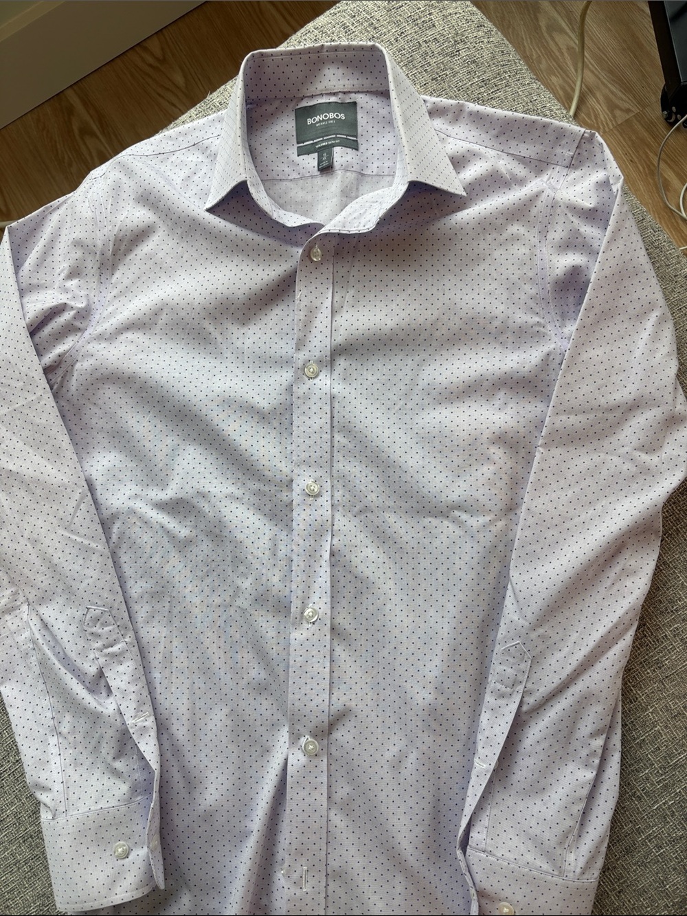 Bonobos Light Lavender Microdot Dress Shirt